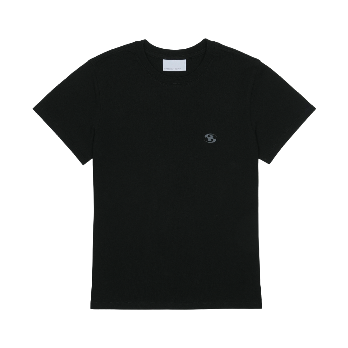 산산기어 로고 티셔츠 블랙_0_26SS(Sansan Gear Logo T-Shirt Black_0_26SS)