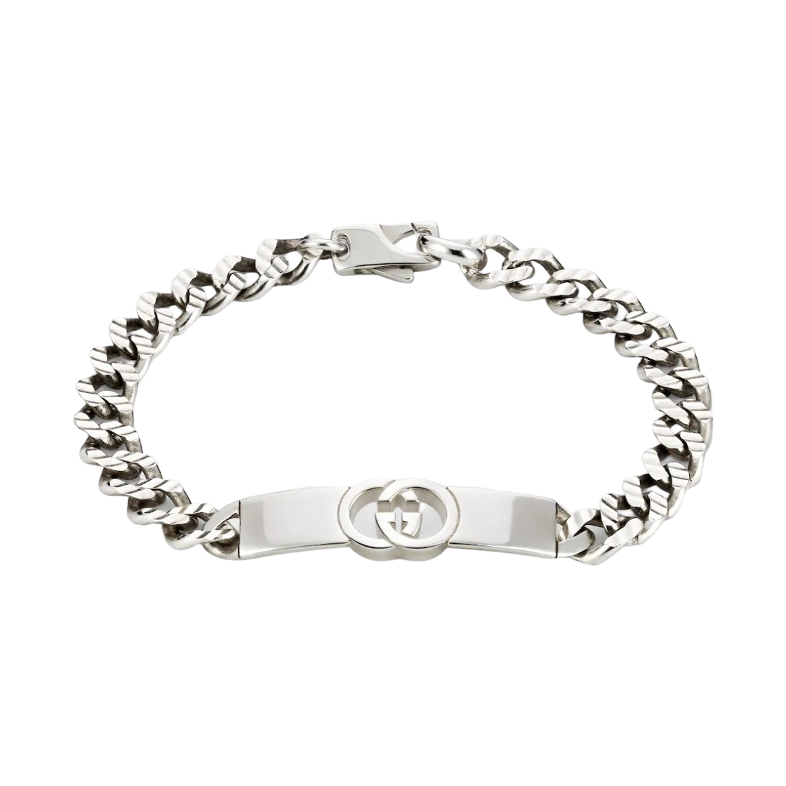 구찌 인터로킹 체인 브레이슬릿 스털링 실버(Gucci Interlocking Chain Bracelet Sterling Silver) - 1