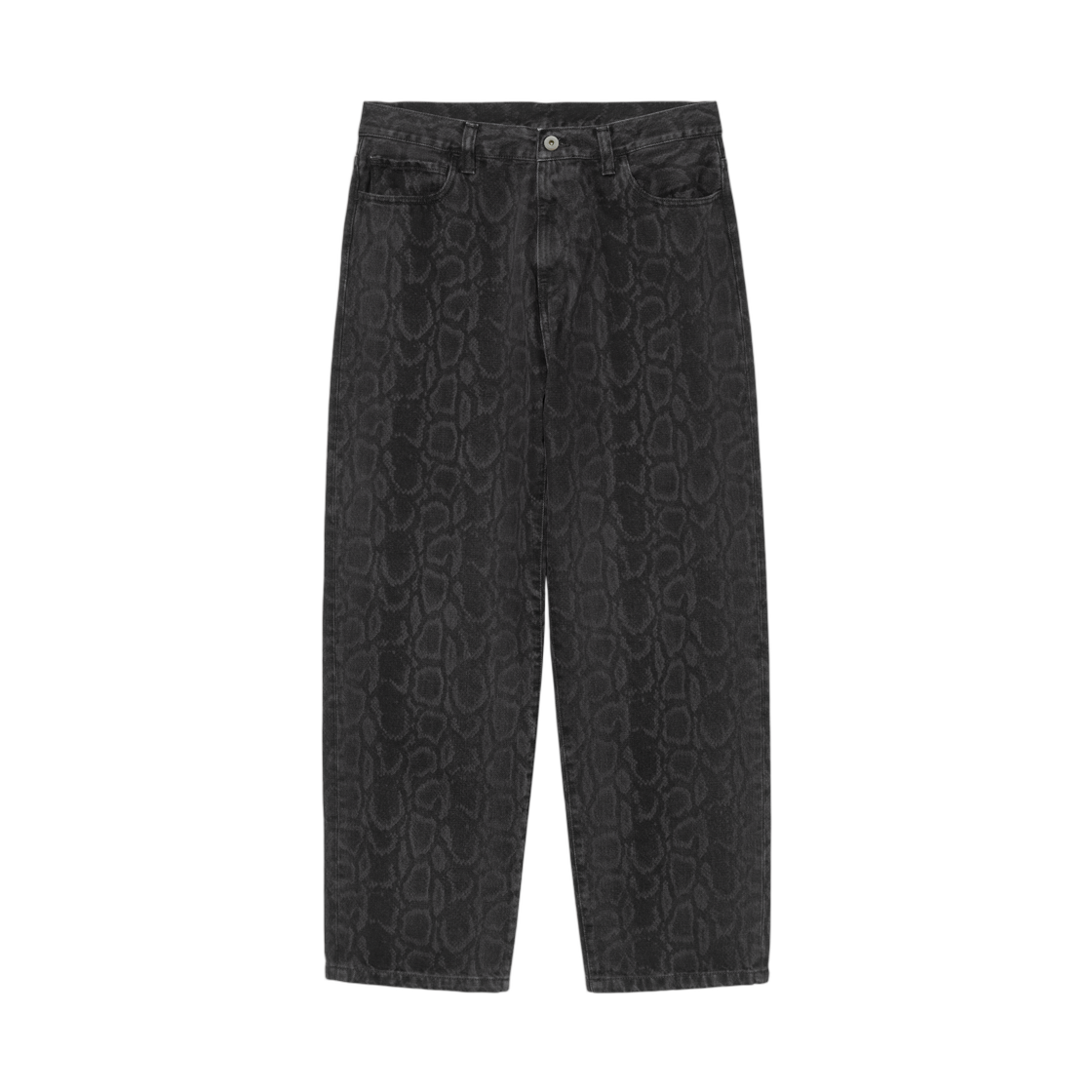 칼하트 WIP 스네이크 랜든 팬츠 스네이크 카모 블랙 헤비 스톤 워시(Carhartt WIP Snake Landon Pant Snake Camo Black Heavy Stone Wash) - 2