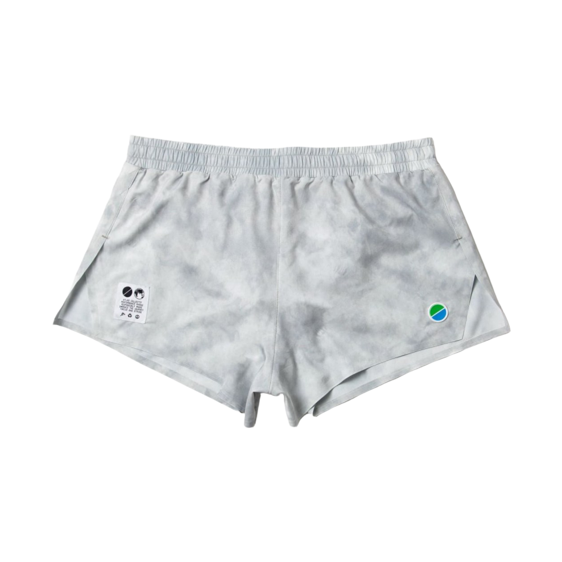 아틀라스 콜렉티프 V3 코어 남성 레이스 3인치 쇼츠 타이다이 그레이(Atlas COLLECTIF V3 Core MENS Race 3 Shorts Tie Dye Grey)