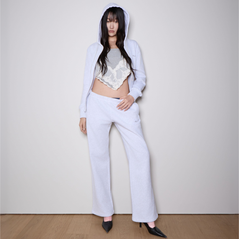 디스이즈파인 스탠다드 스웻팬츠 멜란지그레이(THIS IS FINE Standard Sweatpants Melange Gray) - 2