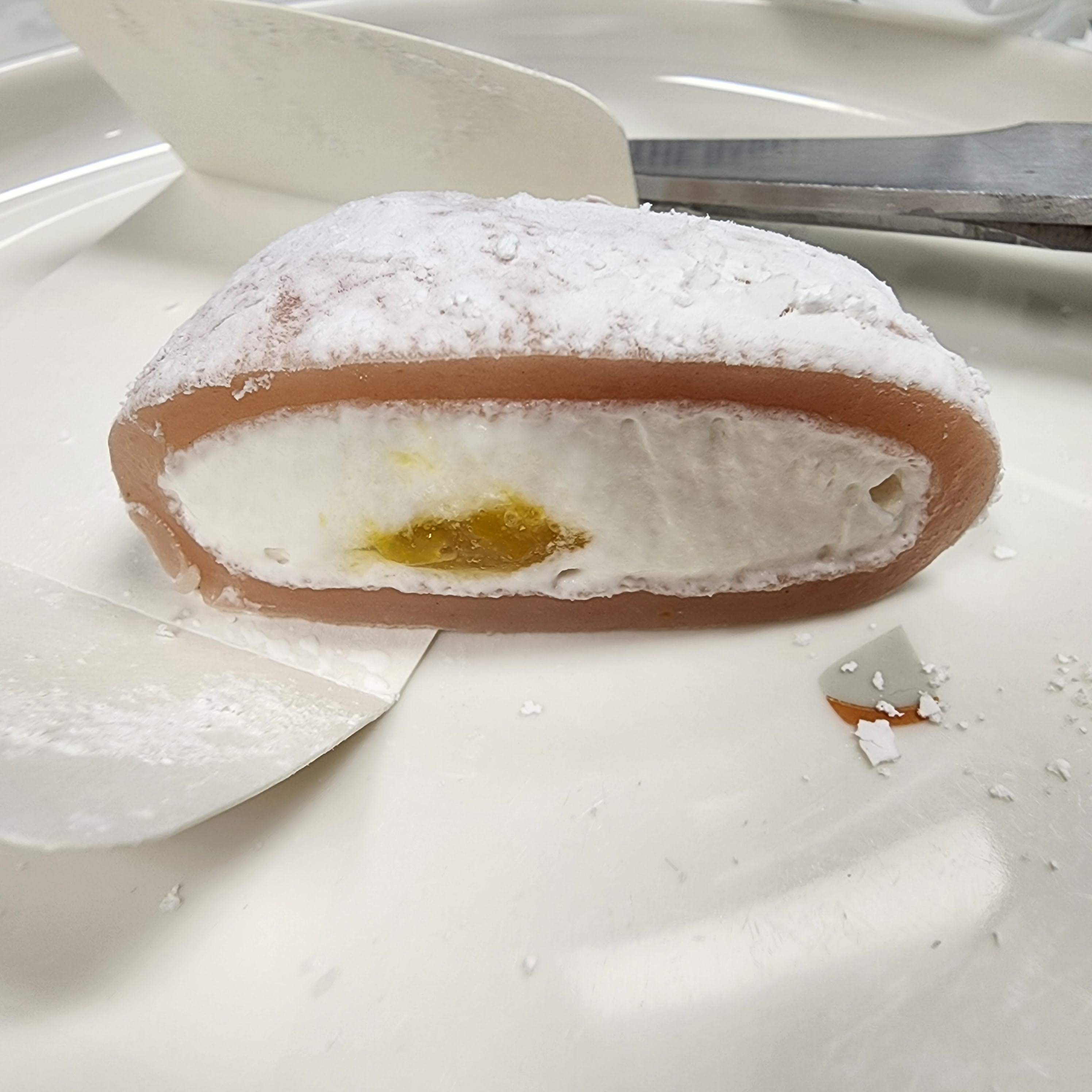 THE BAREUN TTEOK Peach Delight Yogurt Cream Tteok (60g *6EA) 1Box 착용 스타일 - 4