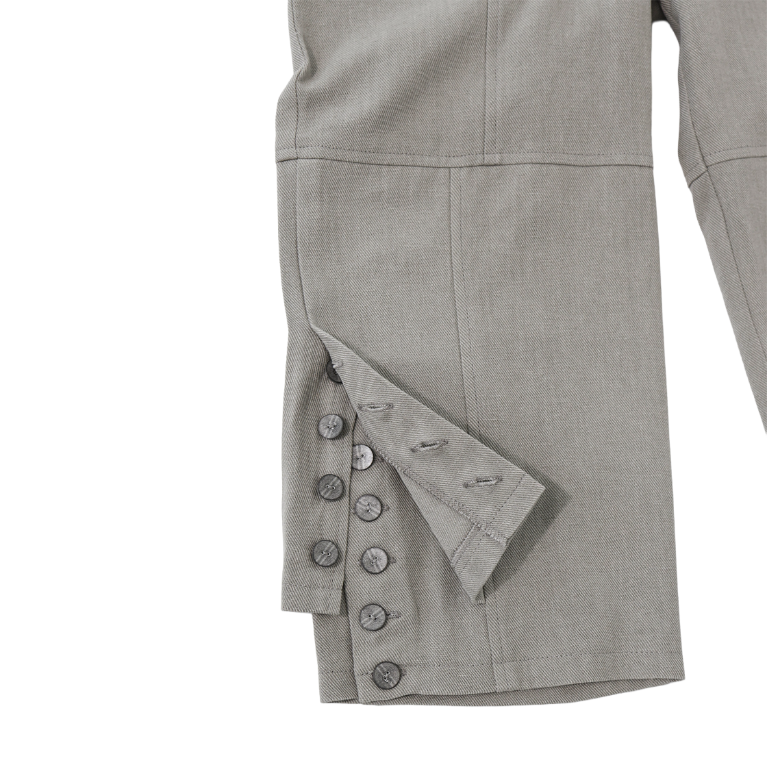 울리카 상투스 우먼 더블 레이어드 크롭 팬츠 베이지 - 26SS(Ulika Sanctus Women Double Layered Cropped Pants Beige - 26SS) - 3