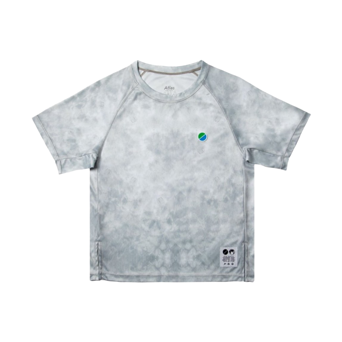 아틀라스 콜렉티프 V3 코어 여성 티셔츠 타이다이 그레이(Atlas COLLECTIF V3 Core WMNS T-Shirt Tie Dye Grey)