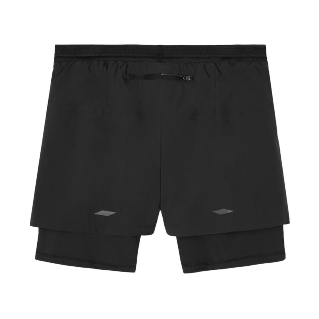 뉴발란스 x 브라운야드 투인원 쇼츠 블랙(New Balance x Brownyard 2 in 1 Shorts Black) - 2