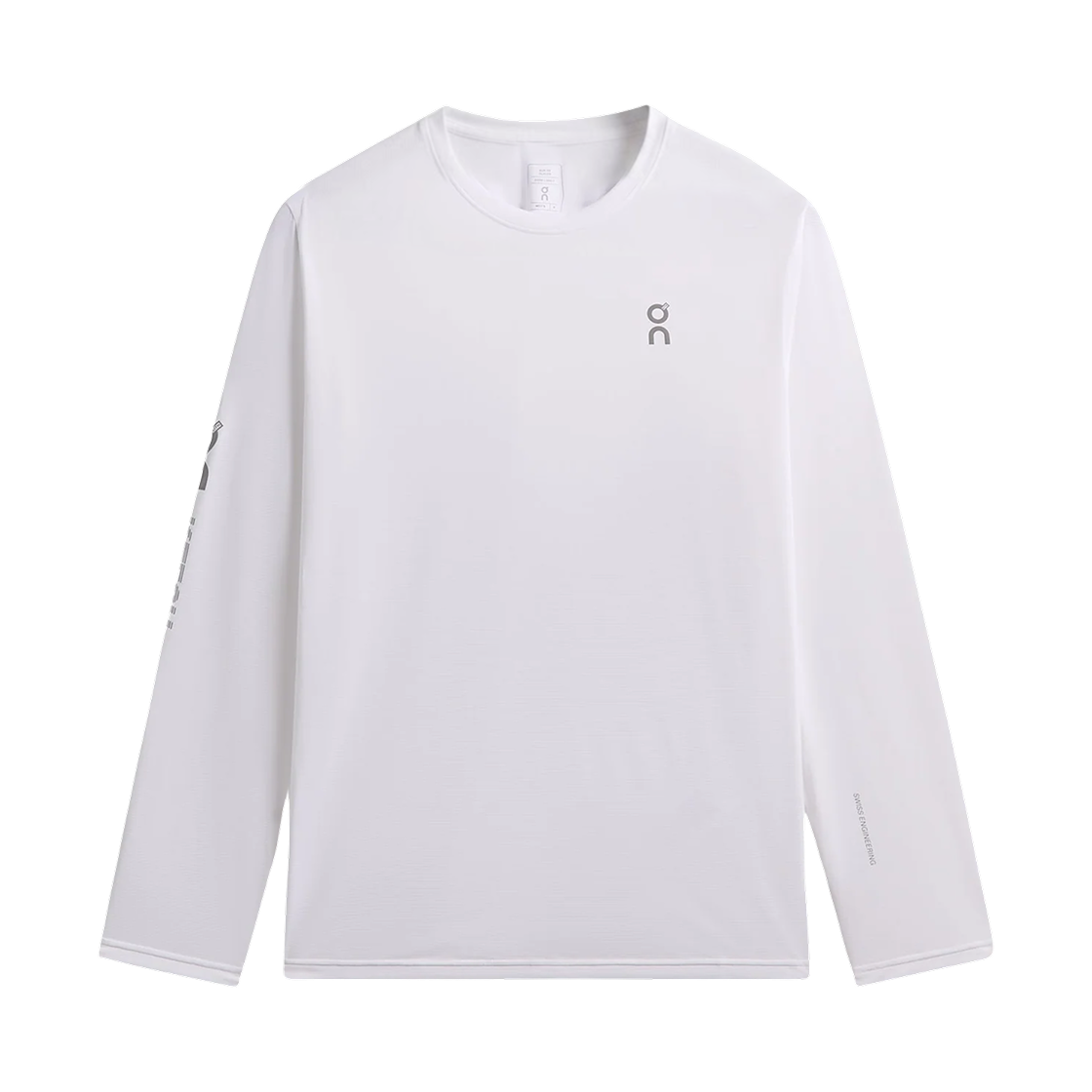 온 러닝 x 키스 코어 롱슬리브 티셔츠 브릴리언트 화이트(On Running x Kith Core Long Sleeve T-Shirt Brilliant White) - 1