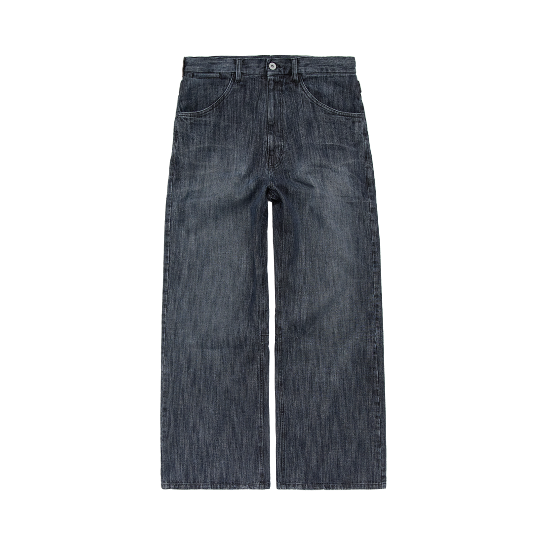폴리테루 에이지드 고시마 데님 팬츠 다크 인디고(Polyteru Aged Gosima Denim Pants Dark Indigo)