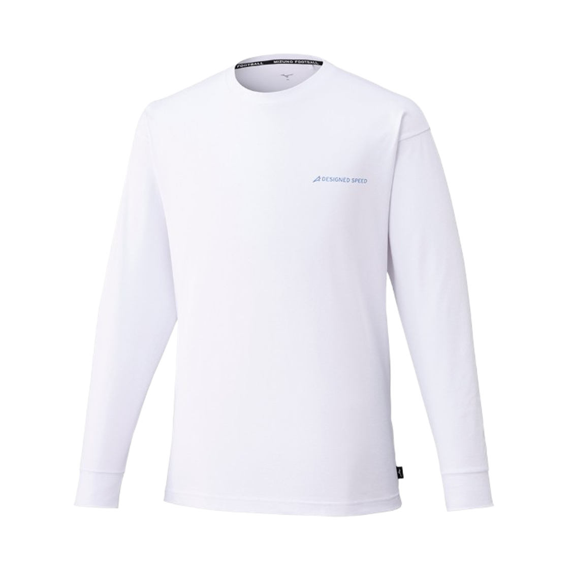 P2MAD90501 Mizuno Alpha Printed Long Sleeve T-Shirt Limited White