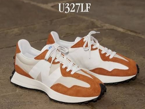 New Balance 327 Rust Oxide Orange 착용 스타일