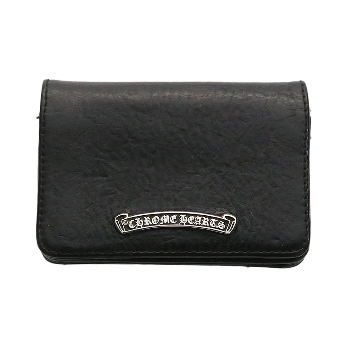 한스룸 크롬하츠 스크롤라벨 카드케이스(Hansroom Chrome Hearts Scroll Label Card Case)