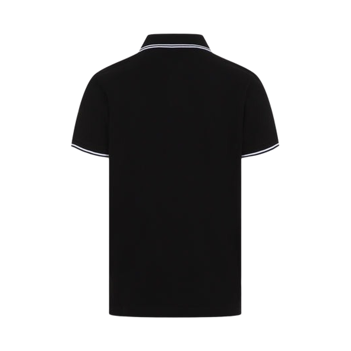 몽클레르 로고 디테일 코튼 폴로 셔츠 블랙 - 26SS(Moncler Logo Detail Cotton Polo Shirt Black - 26SS) - 2