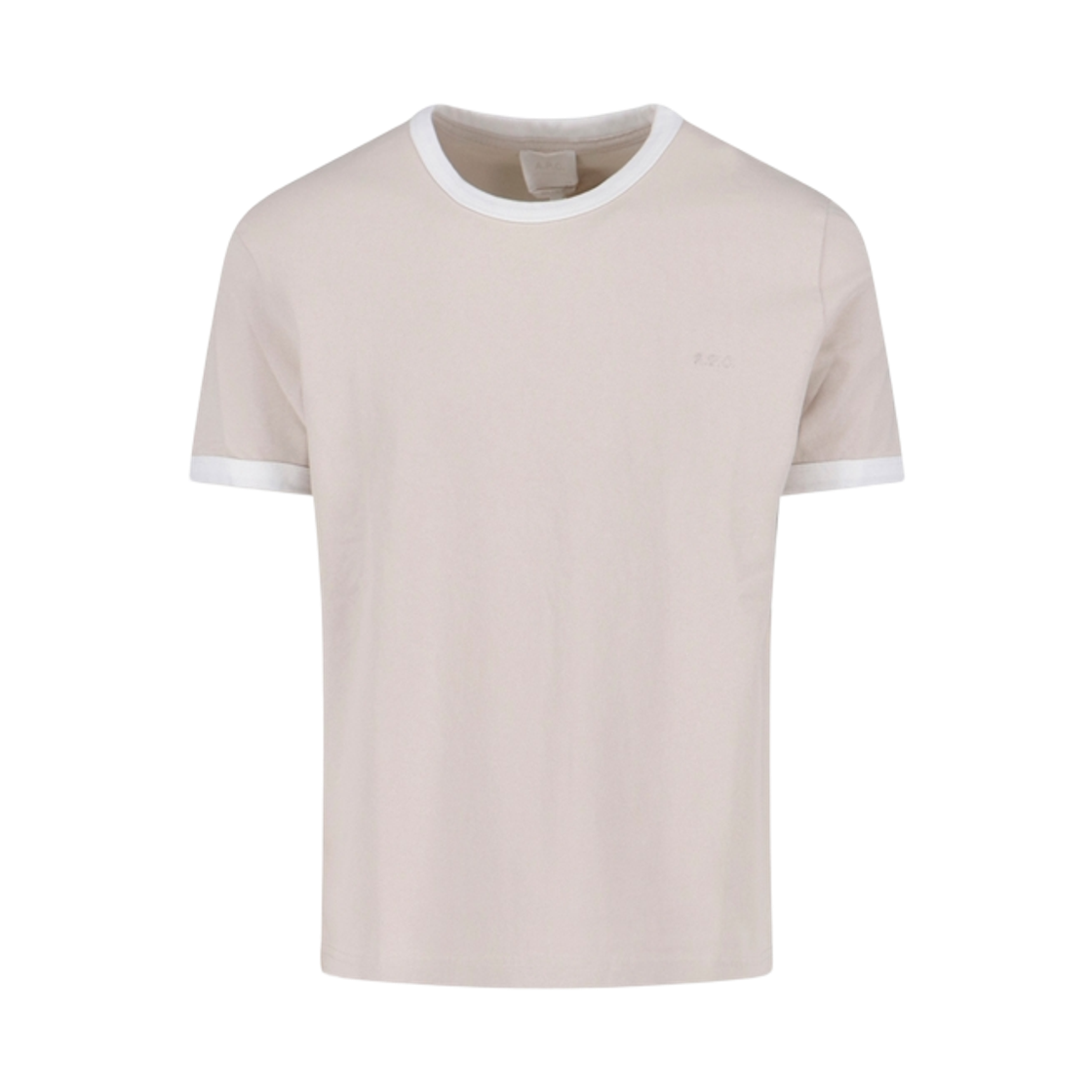 COHBQ-H26529-AAE A.P.C. Logo Embroidery T-Shirt Putty