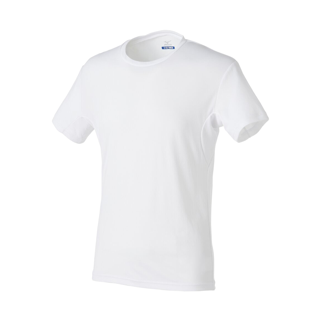 C2JAC11101 Mizuno Premier Cool Inner Ice Touch Crewneck Short Sleeve Shirt White