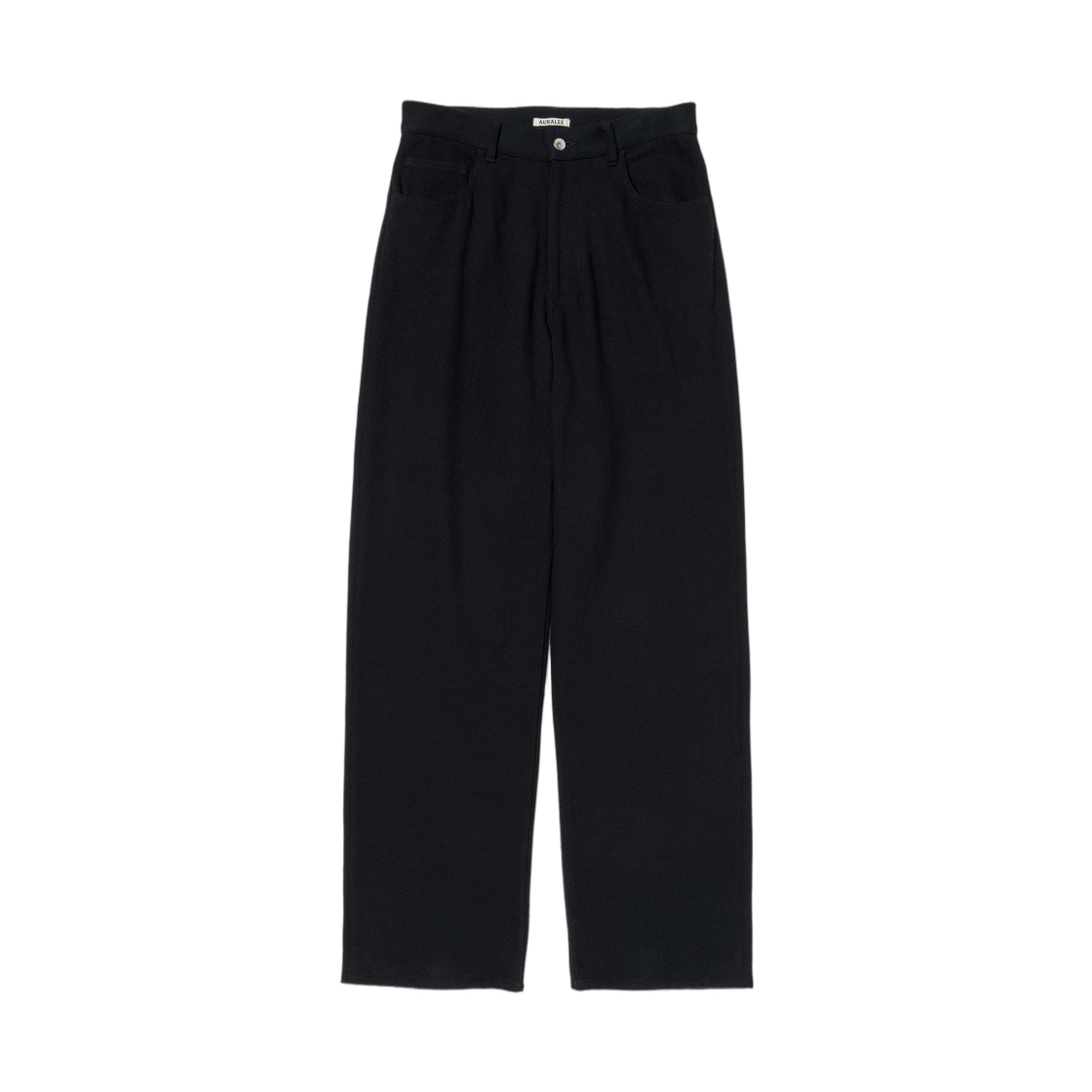 오라리 실크 넵 데님 5P 와이드 팬츠 블랙 - 26SS(Auralee Silk Nep Denim 5P Wide Pants Black - 26SS) - 1