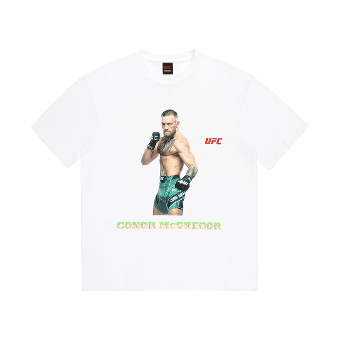와코 마리아 x UFC 워시드 헤비 웨이트 크루넥 티셔츠 타입-1 화이트(Wacko Maria x UFC Washed Heavy Weight Crewneck T-Shirt Type-1 White)