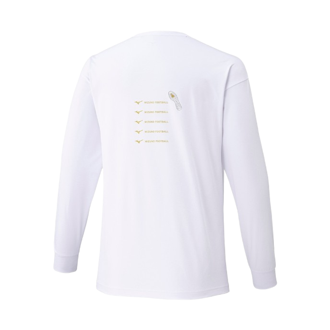 미즈노 모렐리아 프린티드 롱슬리브 티셔츠 리미티드 화이트(Mizuno Morelia Printed Long Sleeve T-Shirt Limited White) - 2