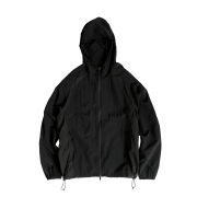 Polyteru Human Index Human Hooded Trail Jacket Black