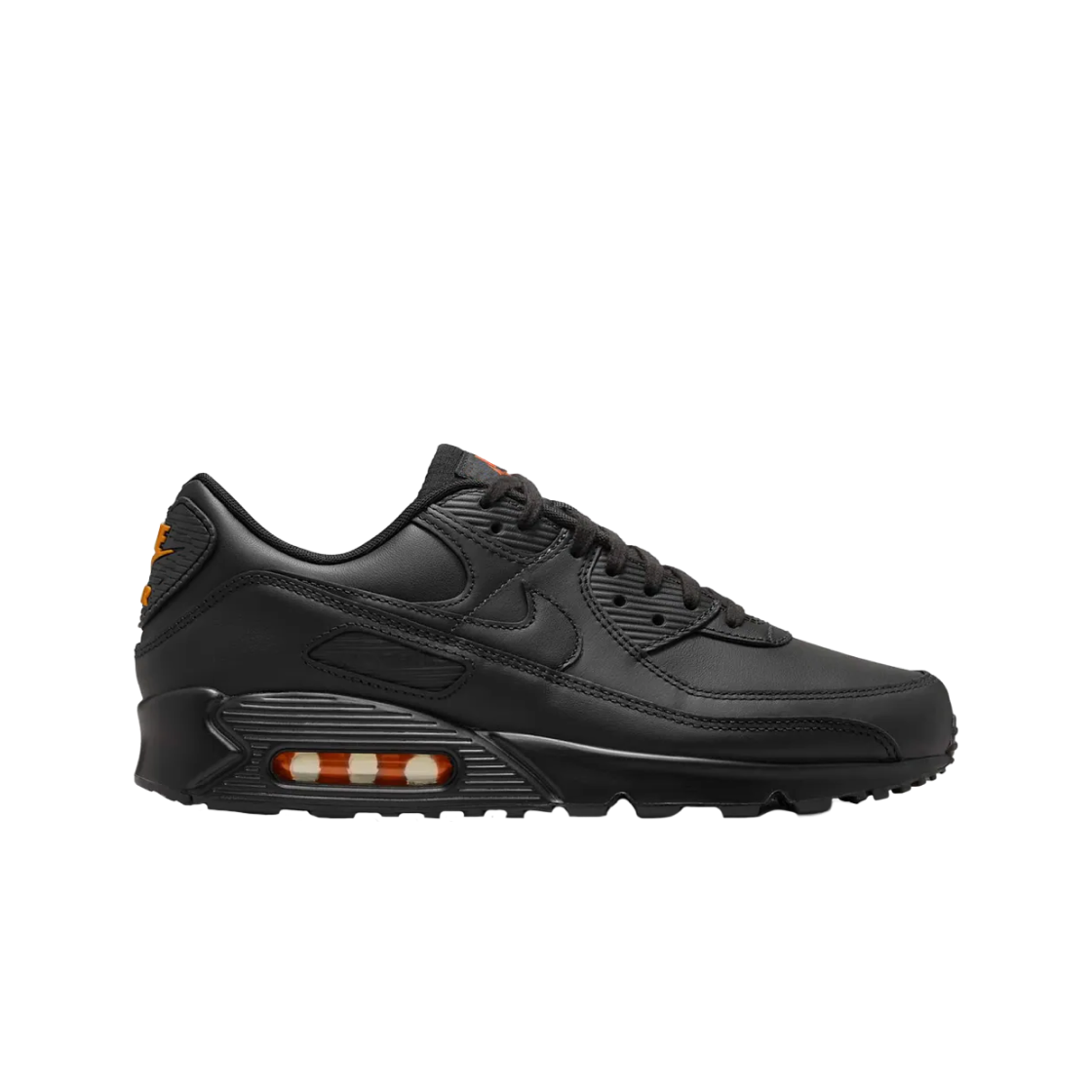 IF5446-002 Nike Air Max 90 Black Safety Orange