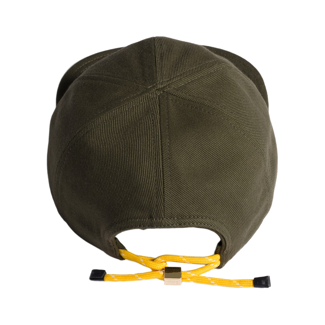미우 미우 데님 베이스볼 캡 포레스트 그린 옐로우(Miu Miu Denim Baseball Cap Forest Green Yellow) - 2
