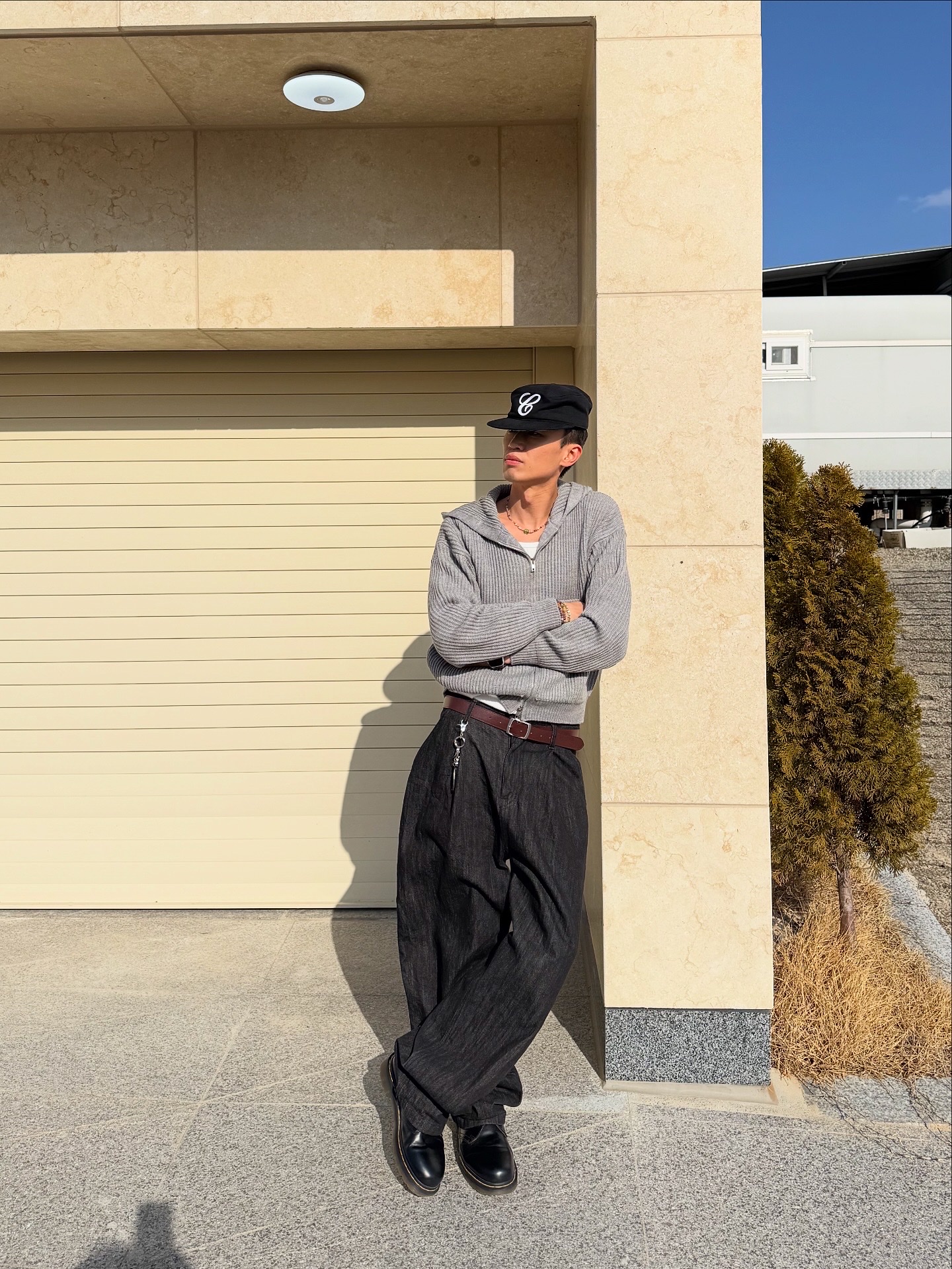 Dr. Martens 1461 Smooth Black 착용 스타일 - 6