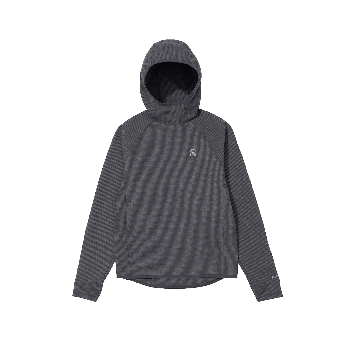 제로그램 SEAWOOL® 후드 티셔츠(ZEROGRAM Seawool Hood T-Shirts Gray) - 1