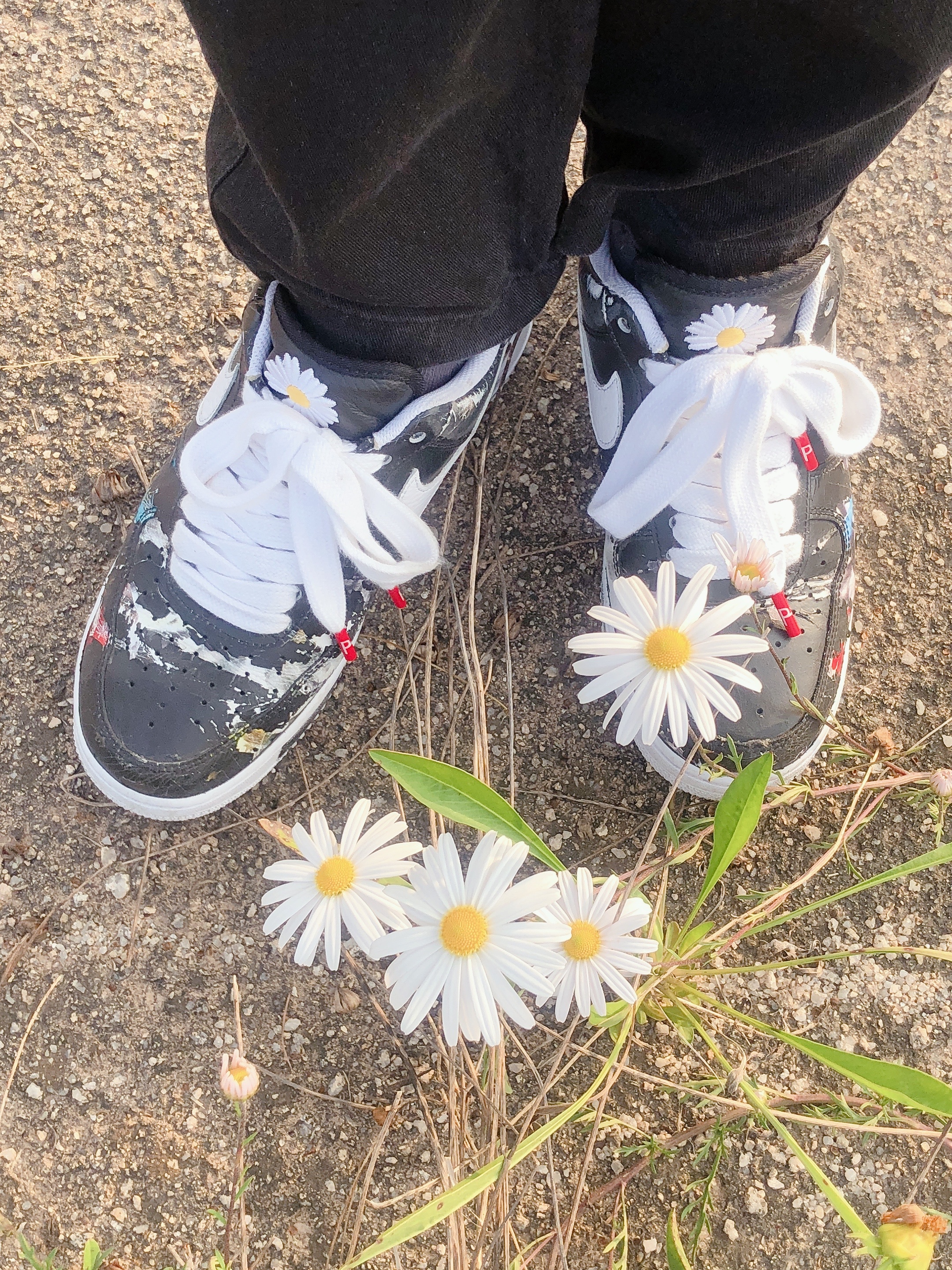 Nike x Peaceminusone Air Force 1 Low Para-Noise 착용 스타일