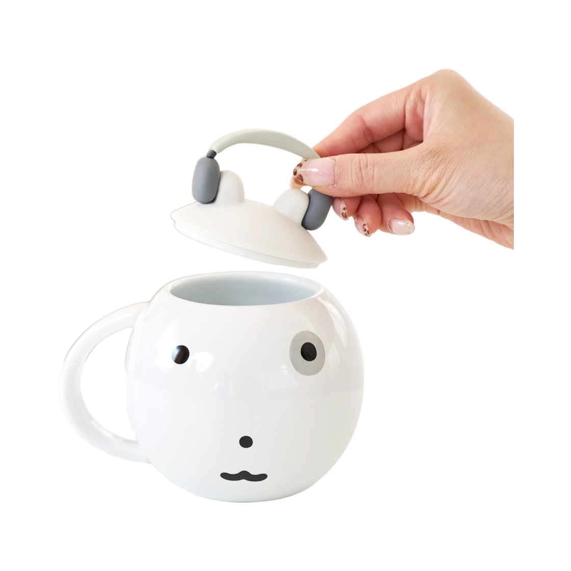 콜리 눈멍이 머그컵 with 헤드셋(ColleyNunmeongi Mug Cup) - 2