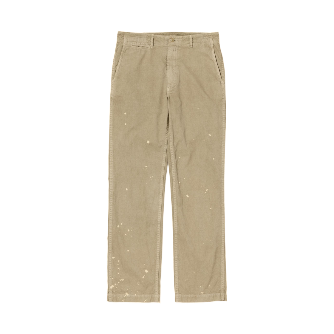 오라리 가먼트 다이드 핀스 라이트 치노 팬츠 베이지 - 26SS(Auralee Garment-Dyed Finx Light Chino Pants Beige - 26SS) - 1