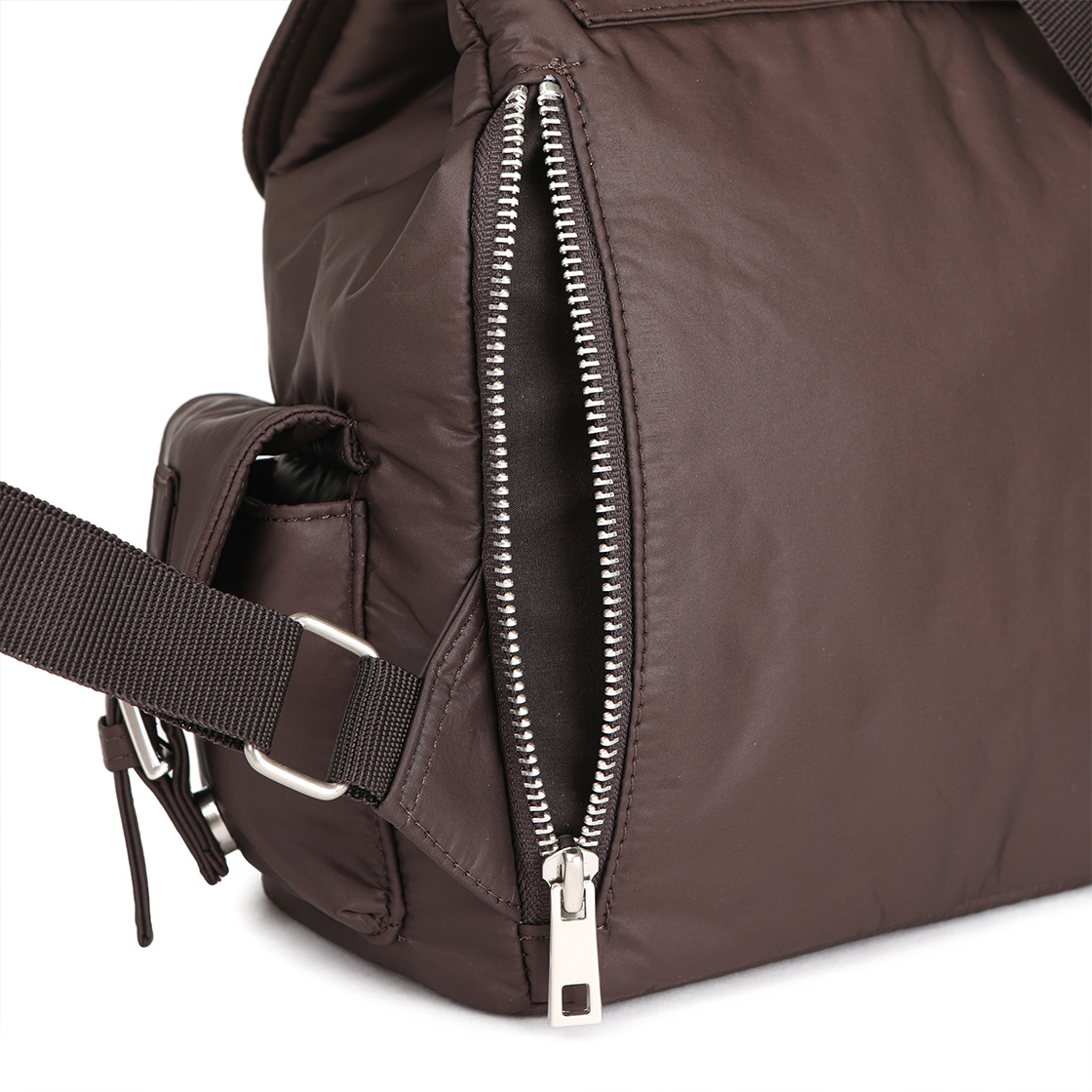 라츠유 노스탤지아 푸키 백팩 다크 브라운(LOTS YOU Nostalgia Pooky Backpack Dark Brown) - 5