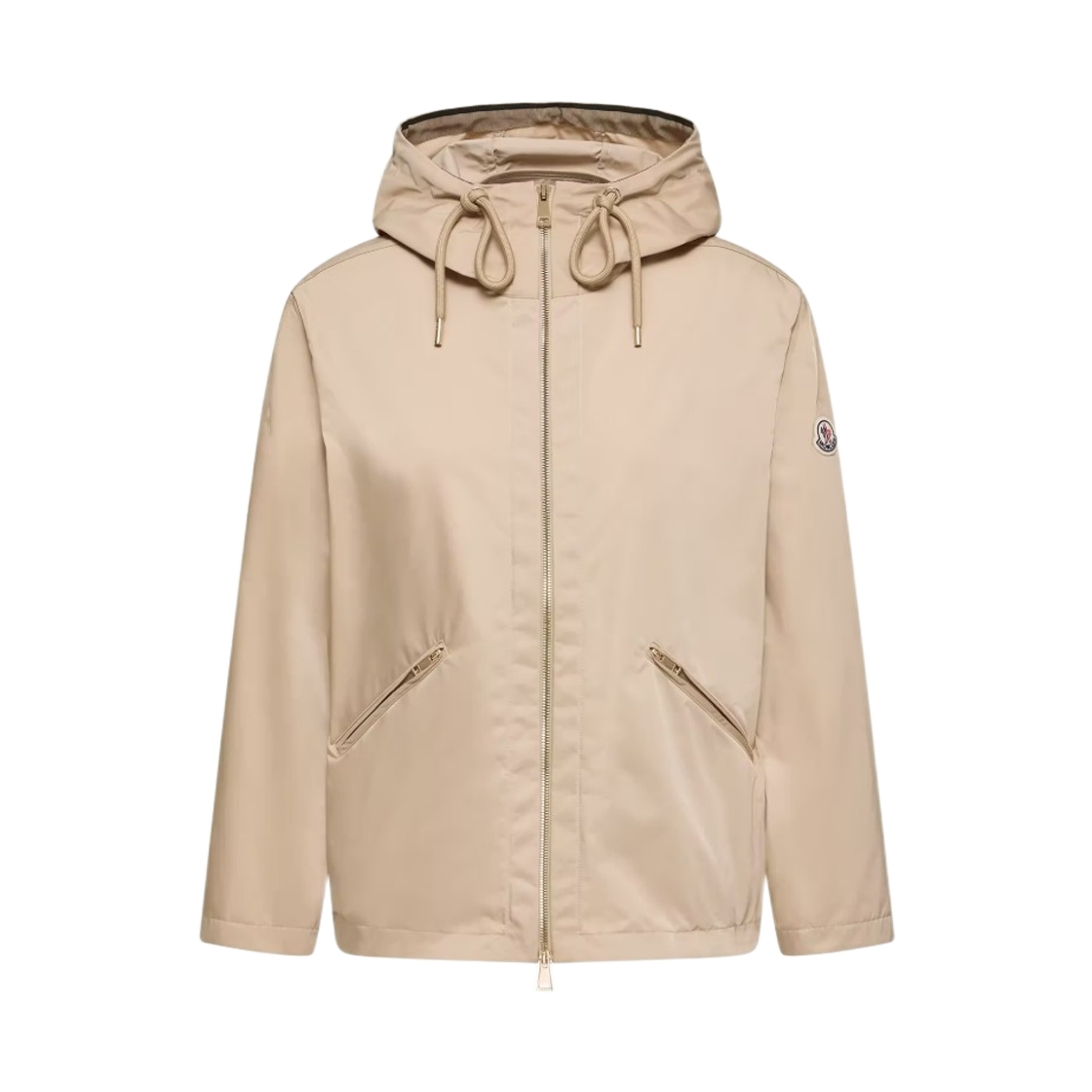 L1-093-1A00123-54A1K-238 (W) Moncler Cassiopea Hooded Jacket Beige - 26SS