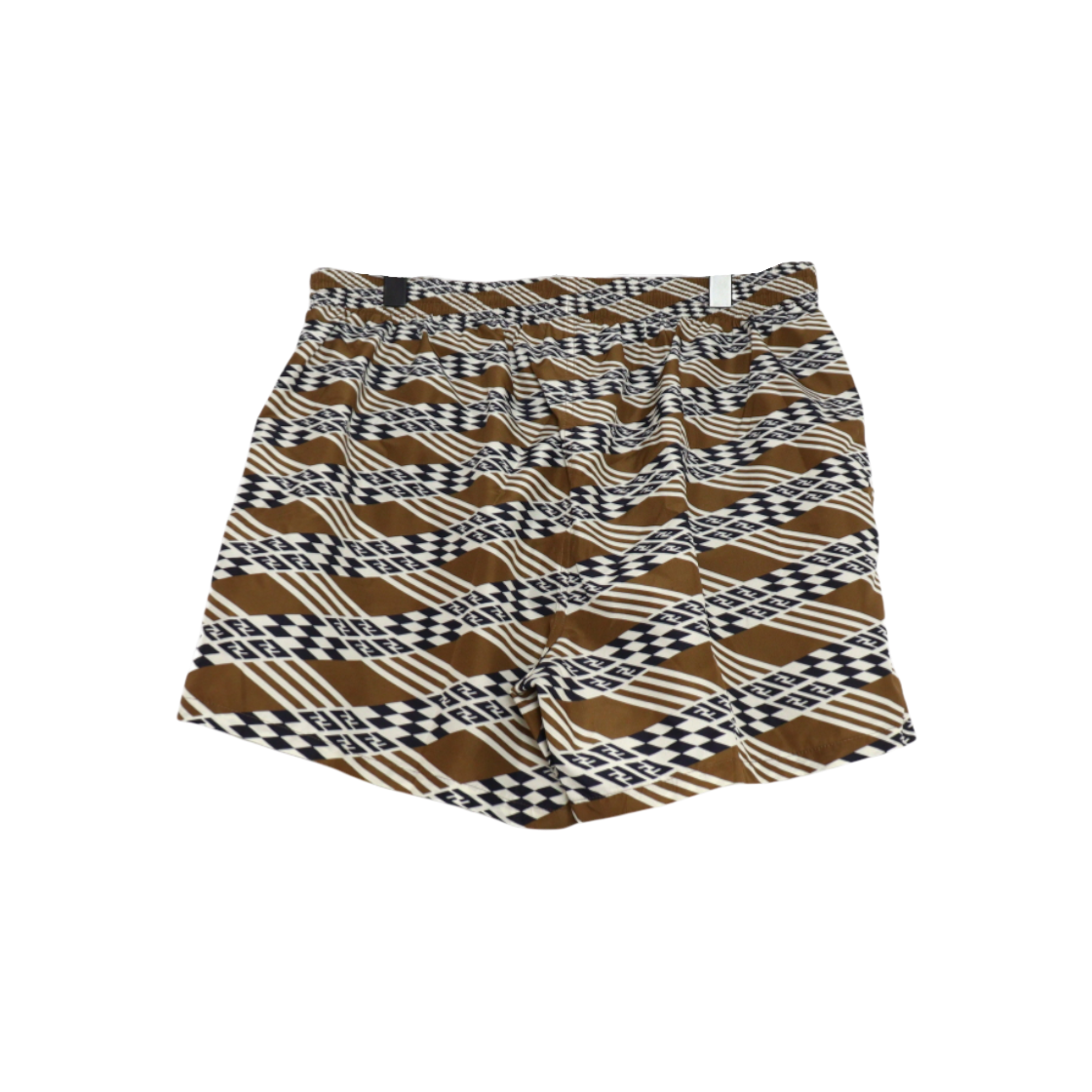 IT3244O57VWW Fendi FXB077 FF Print Logo Swim Shorts for Men