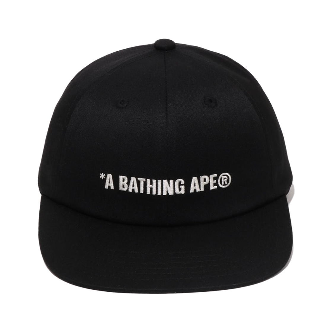 베이프 로고 패널 캡 블랙(BAPE Logo Panel Cap Black) - 2