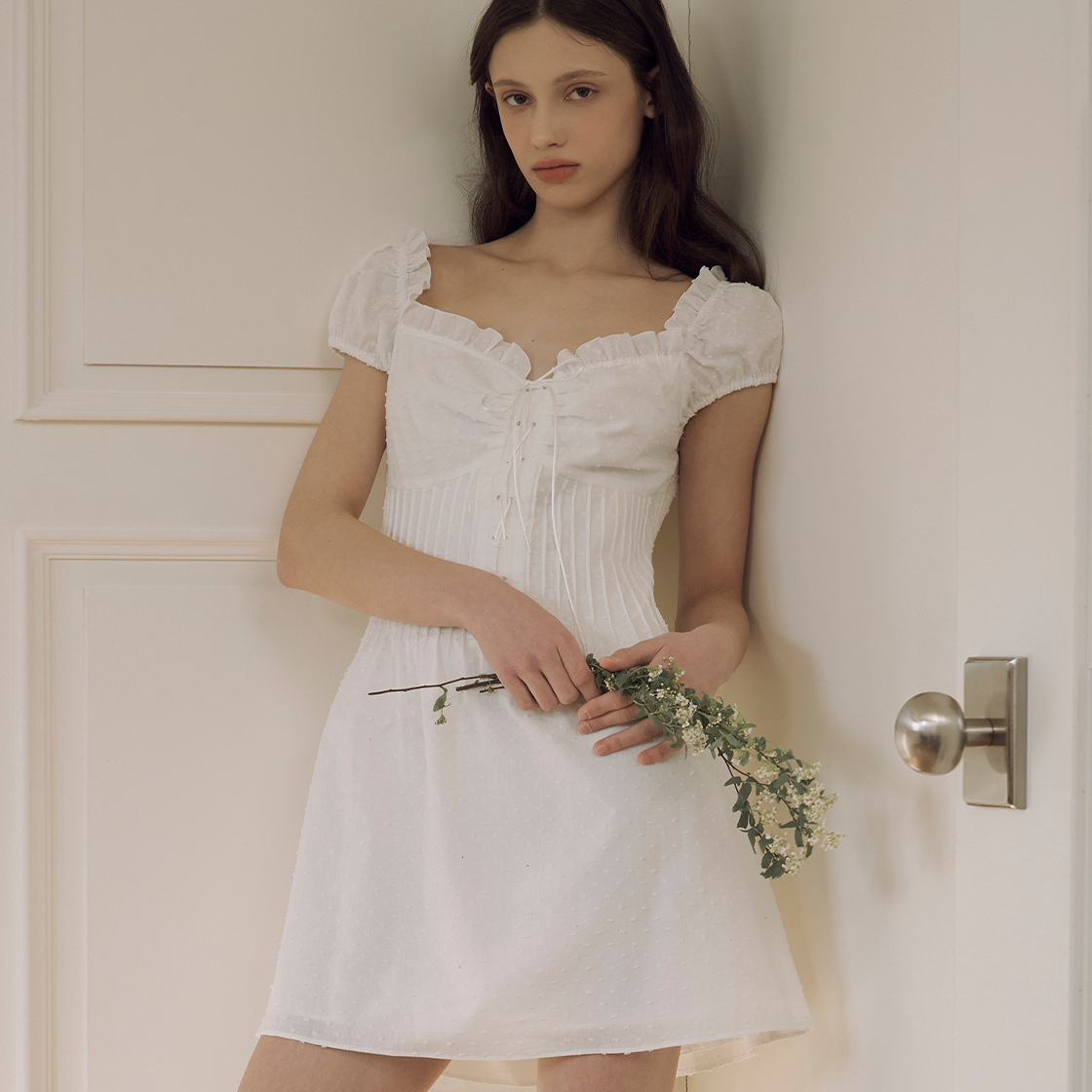 라츠유 피오나 드레스 화이트(LOTS YOU Fiona Dress White) - 2