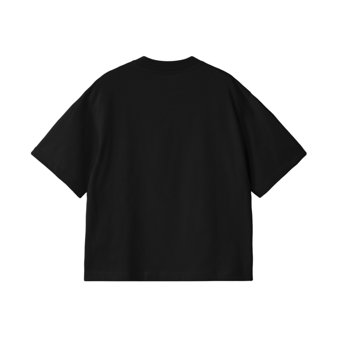 (W) 칼하트 WIP 숏슬리브 클라우드 하트 티셔츠 블랙((W) Carhartt WIP S/S Cloud Heart T-Shirt Black) - 2