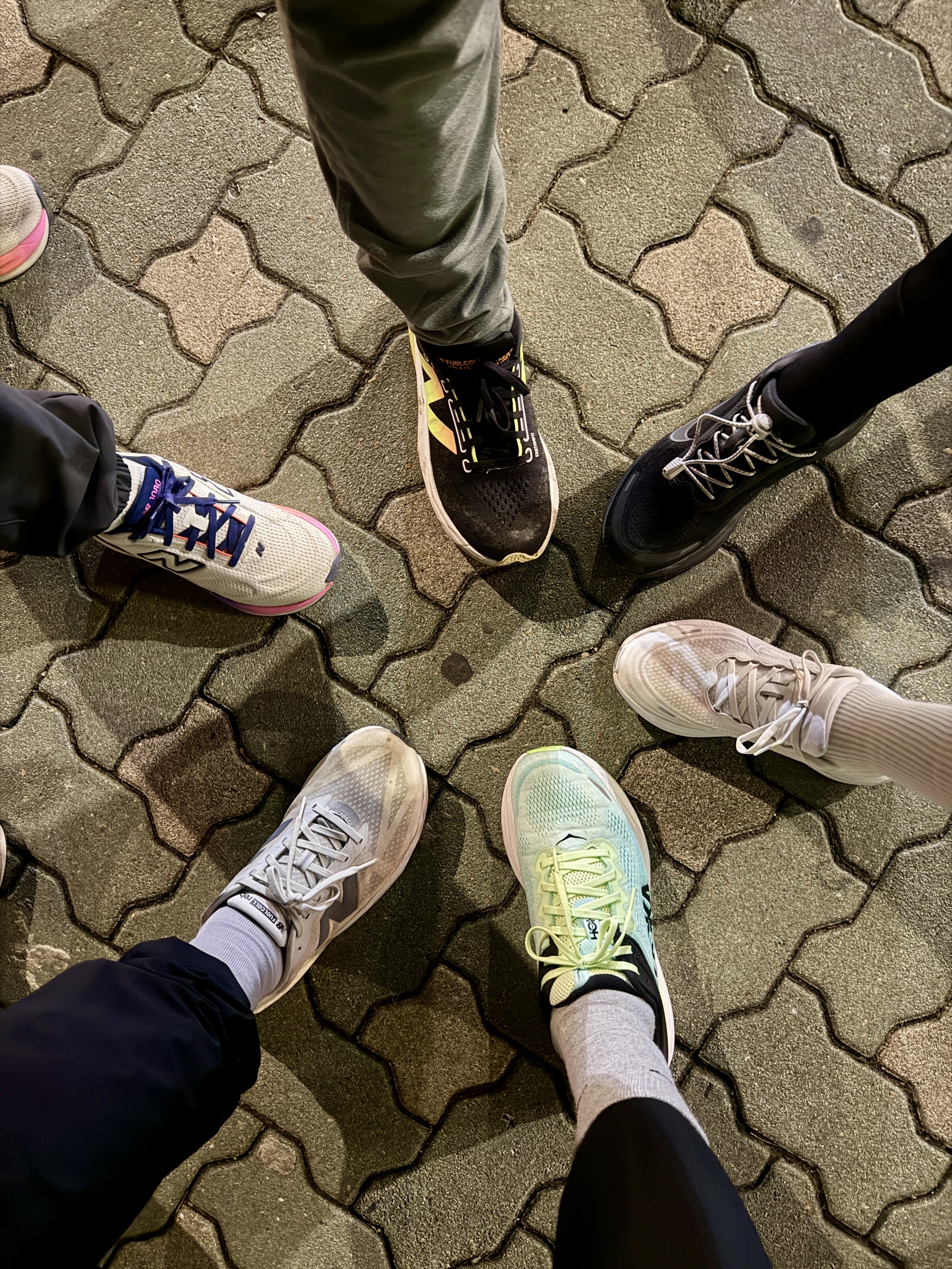 Hoka Bondi 9 Luna Moth Blue Spark - Regular, (W) New Balance 1080v15 Sea Salt Blue Oyster - D Wide 착용 스타일