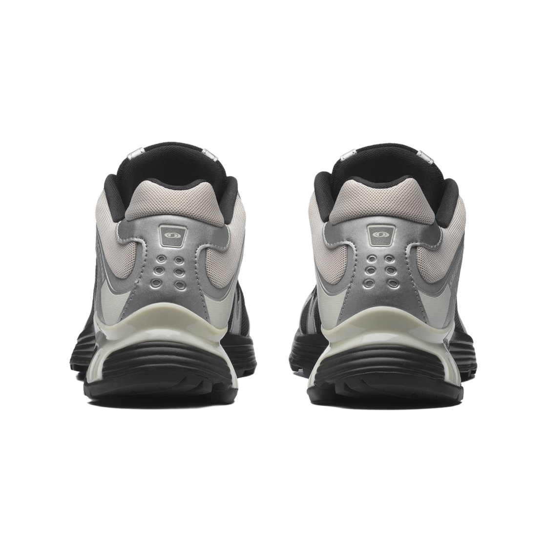 살로몬 XT-위스퍼 블랙 실버 바닐라 아이스(Salomon XT-Whisper Black Silver Vanilla Ice) - 3