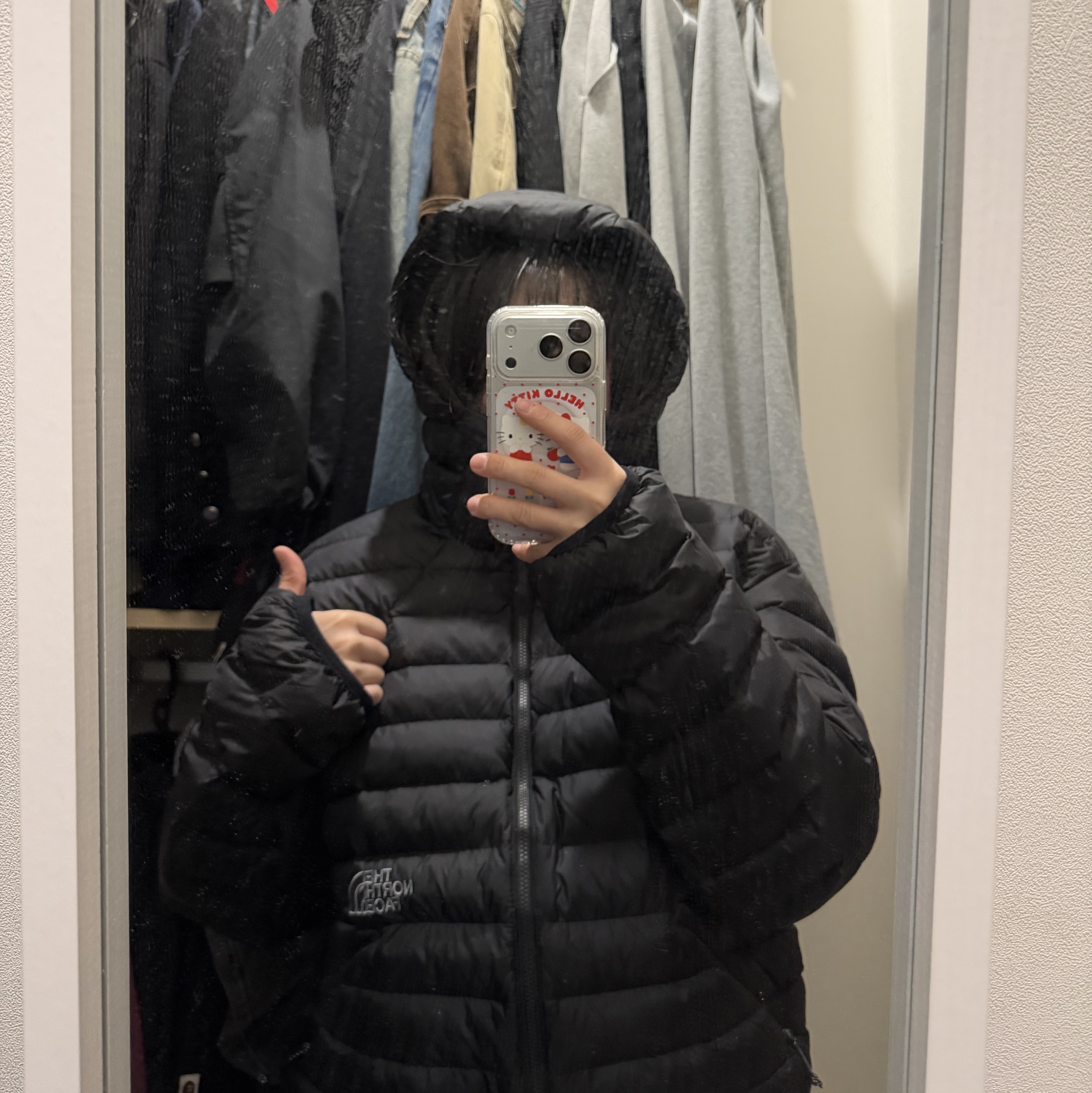 The North Face Ventus On Jacket Black 착용 스타일 - 1