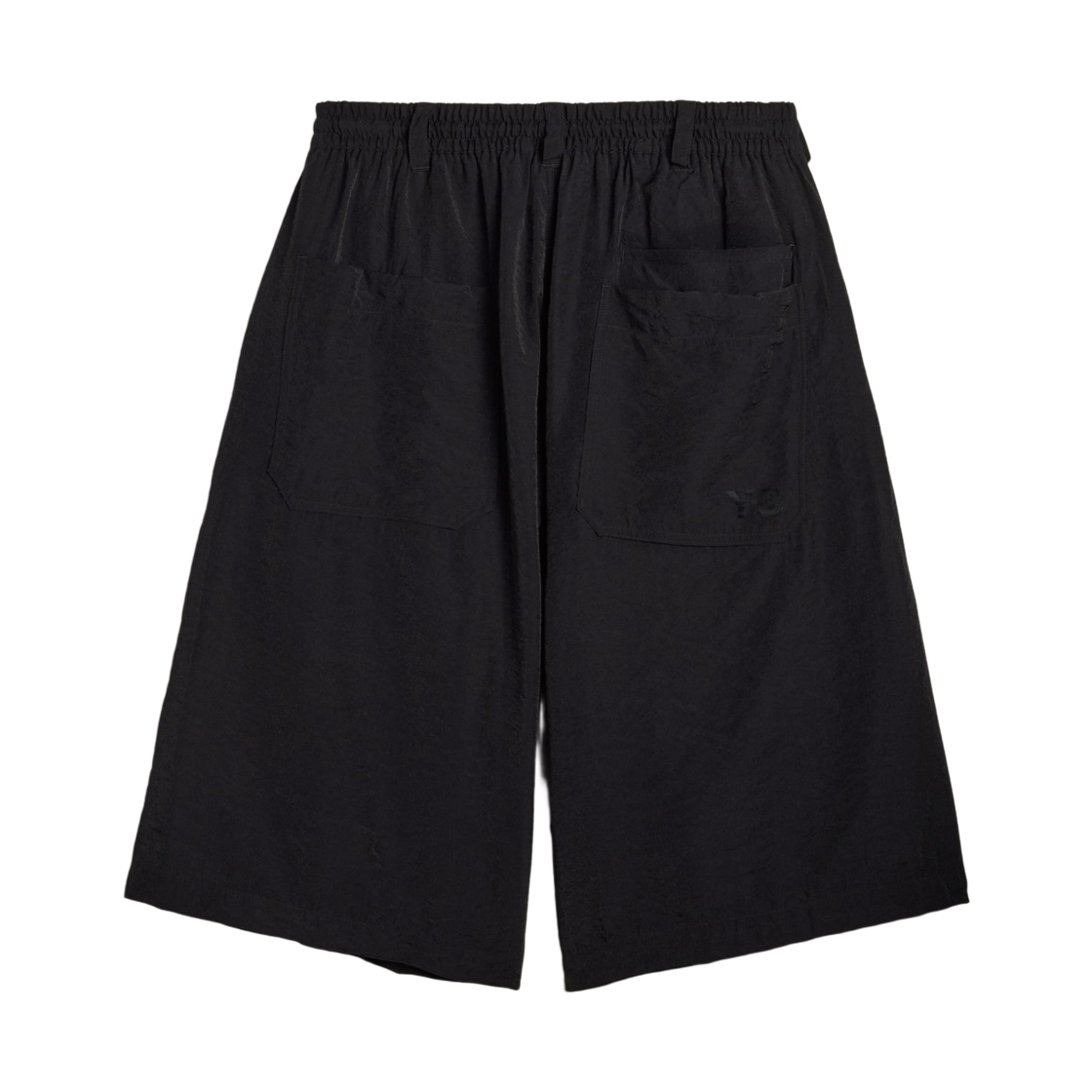 Y-3 크링클 플리츠 쇼츠 블랙(Y-3 Crinkle Pleated Shorts Black) - 2