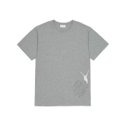 Sansan Gear Snail T-Shirt Melange Grey