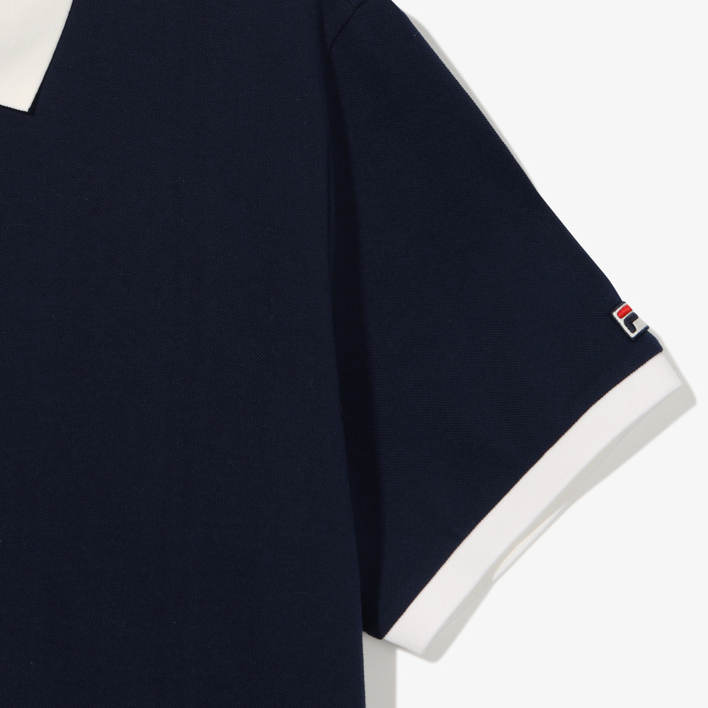 [6% 적립] FILA HERITAGE COLLECTION 피케 카라티 네이비([6% 적립] FILA HERITAGE COLLECTION BB Polo Navy) - 5