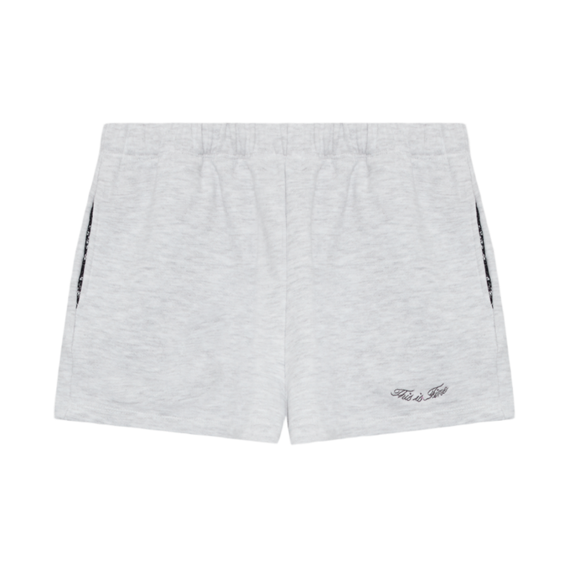 디스이즈파인 스웻쇼츠 멜란지그레이(THIS IS FINE Sweatshorts Melange Gray)