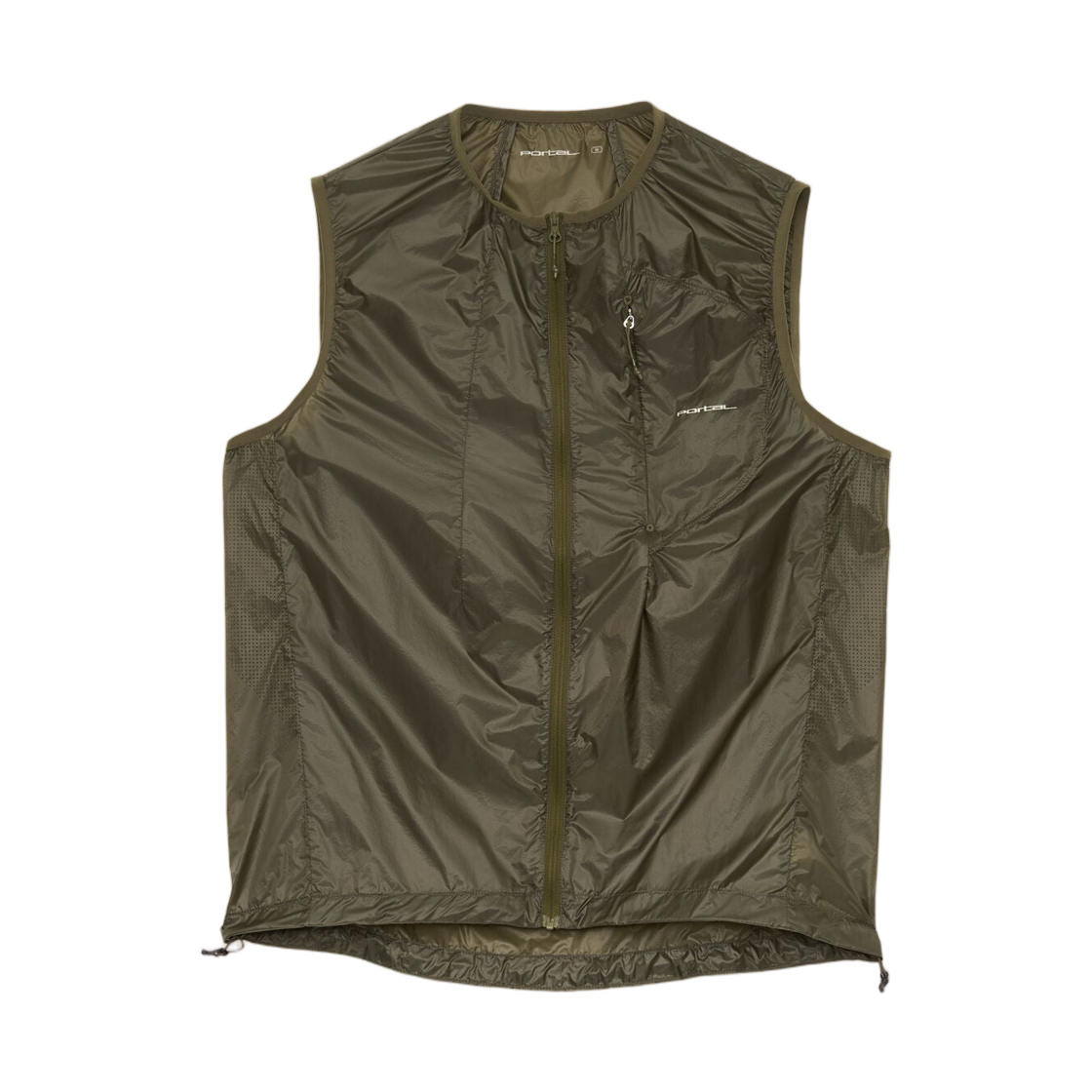 포탈 코드 윈드 베스트 다크 올리브(Portal Code Wind Vest Dark Olive)