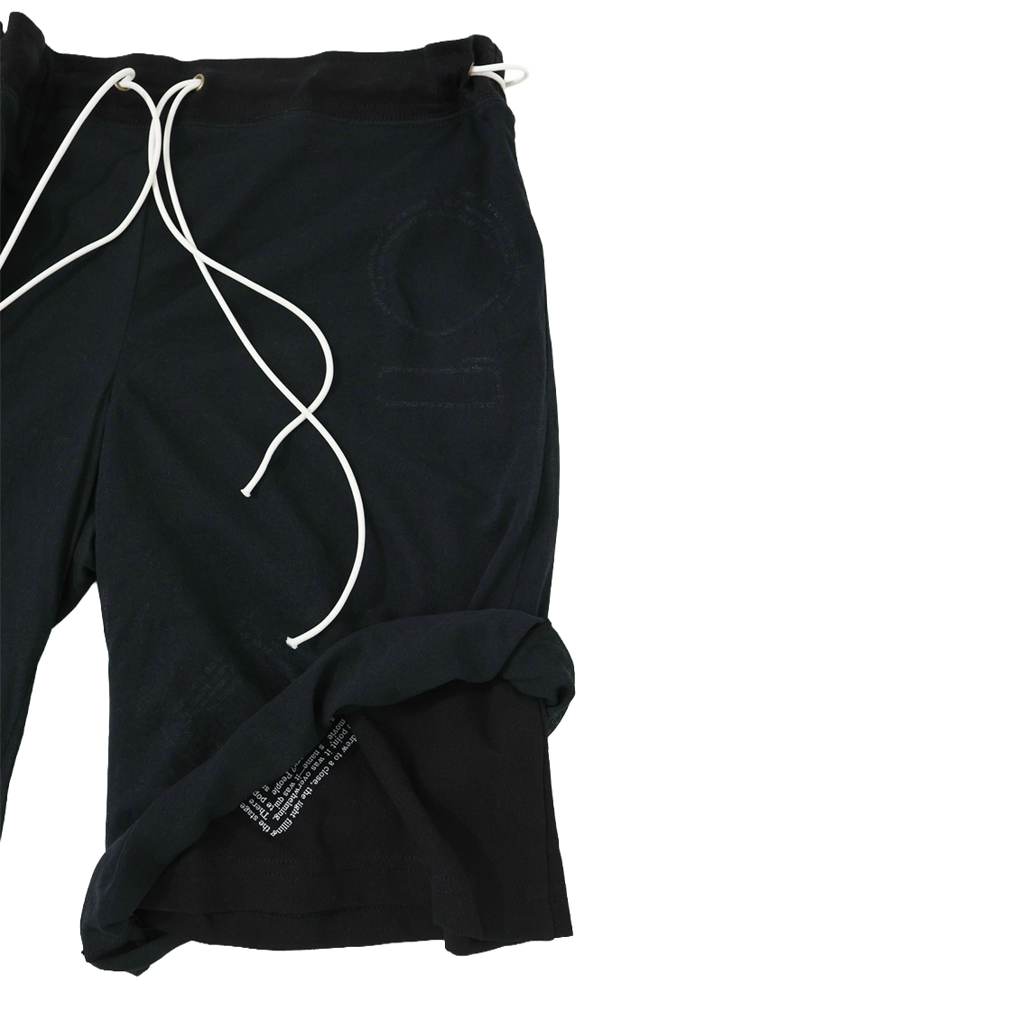 울리카 상투스 우먼 커튼 하프 팬츠 블랙 - 26SS(Ulika Sanctus Women Curtain Half Pants Black - 26SS) - 3