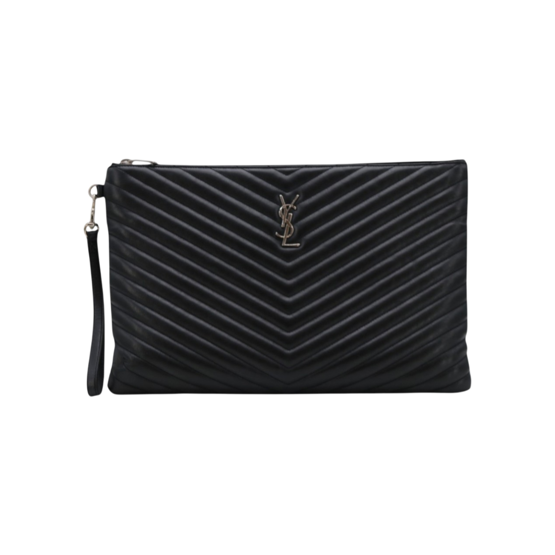 ITLH23TRFRH4 Saint Laurent Matelasse Large Clutch 440222