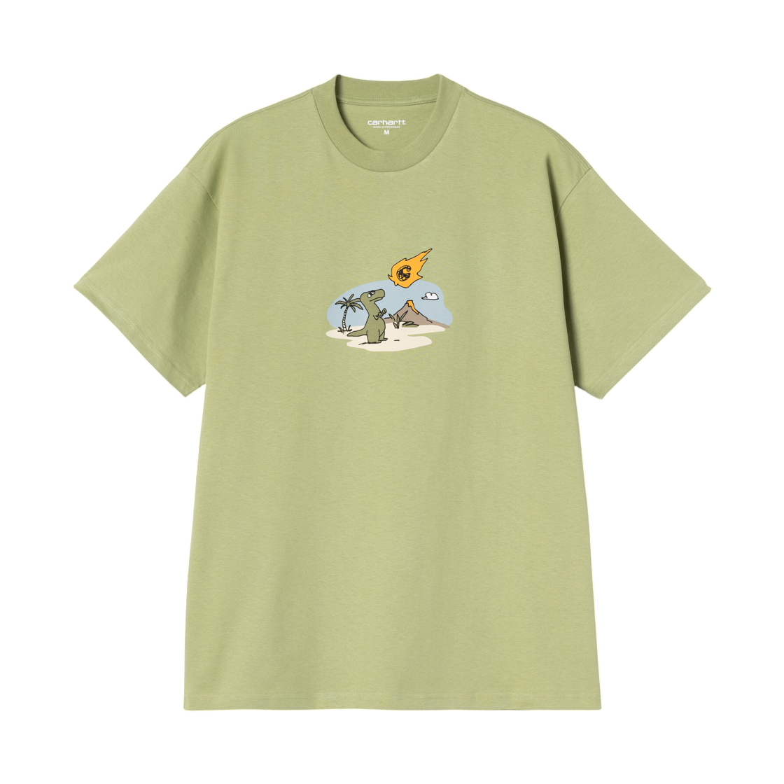I036265-3IE-XX Carhartt WIP S/S Impact T-Shirt Gentle Green