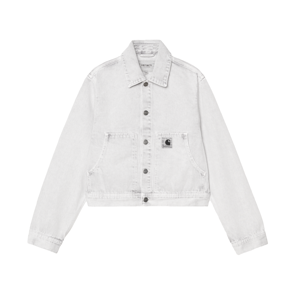 I036528-89-5F (W) Carhartt WIP Arca Jacket Black Chalk Wash