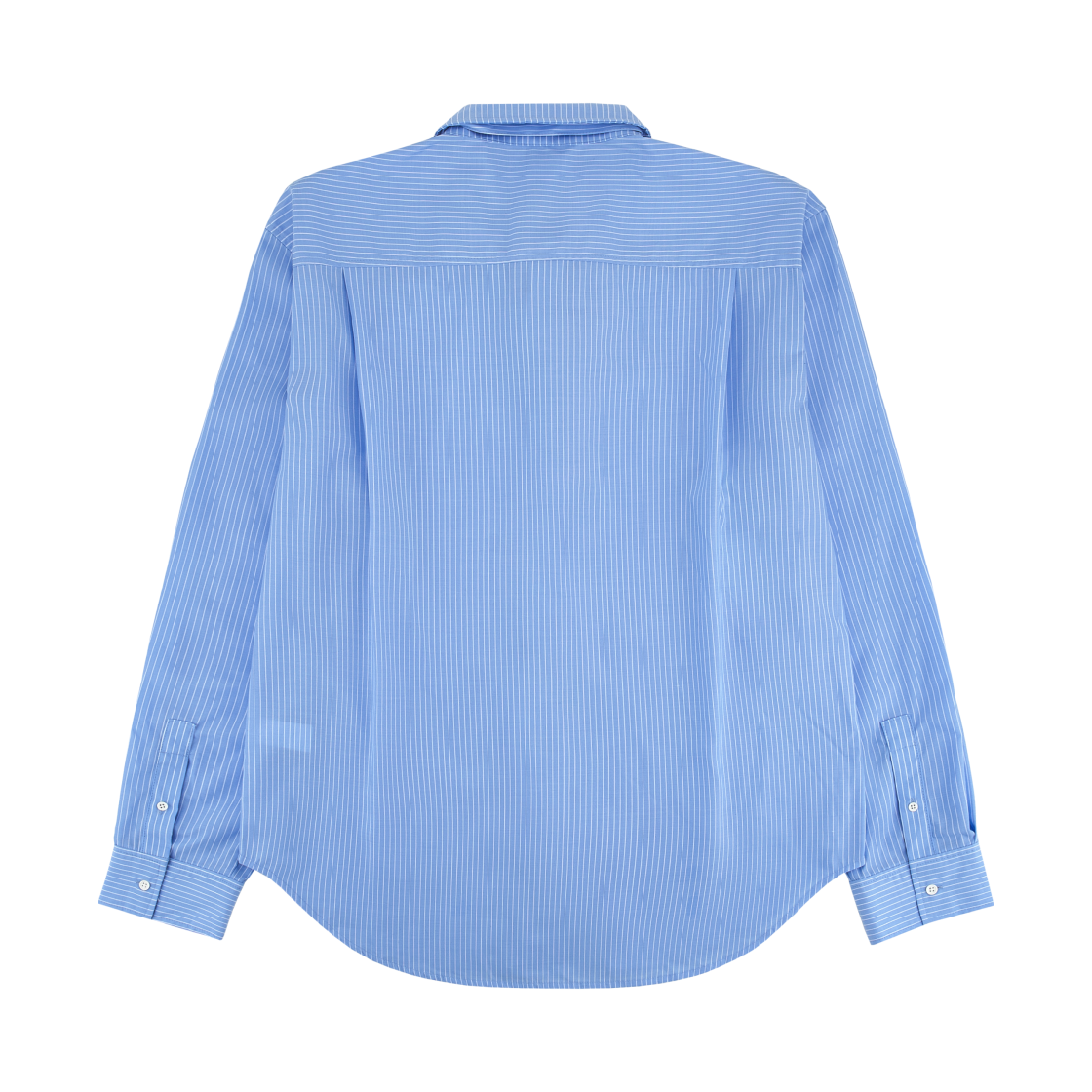 자라 스트라이프 리본 셔츠 화이트 블루(Zara Striped Ribbon Shirt White Blue) - 2