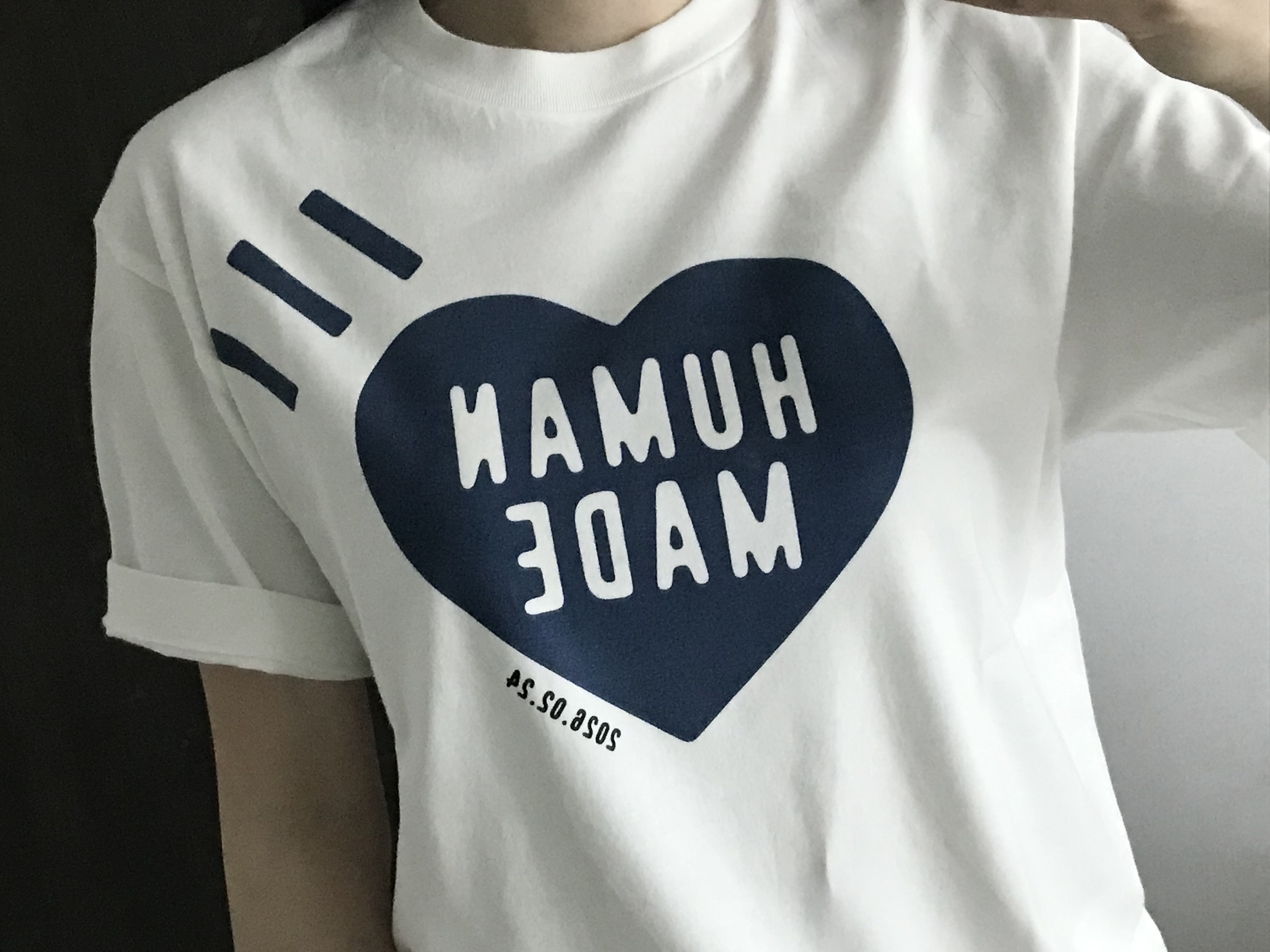 Human Made Graphic T-Shirt White 착용 스타일