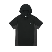 Sansan Gear Hooded Mesh T-Shirt Black