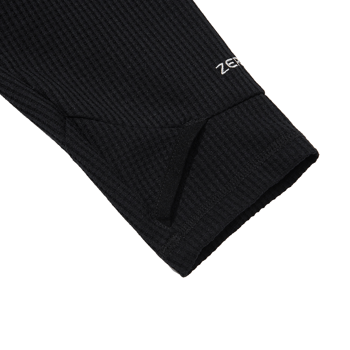 제로그램 SEAWOOL® 후드 티셔츠(ZEROGRAM Seawool Hood T-Shirts Black) - 3